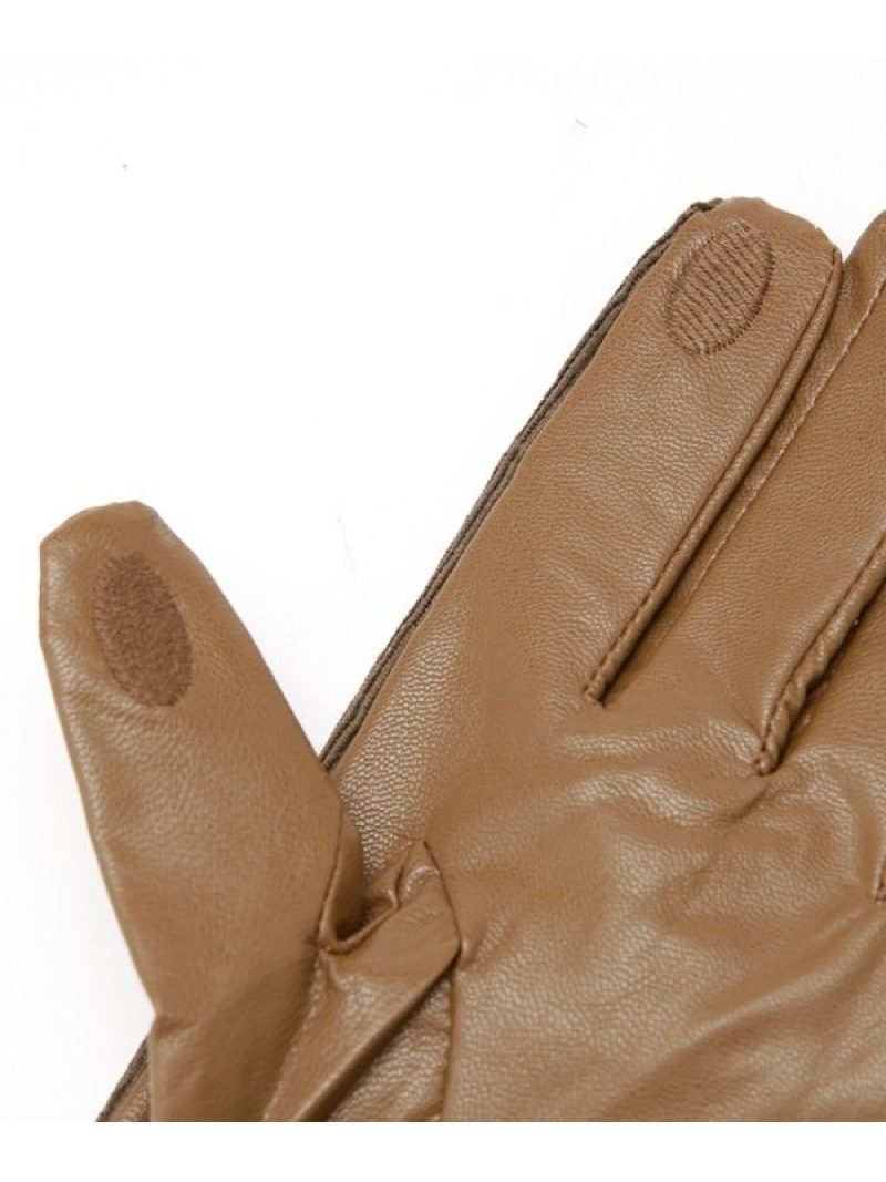 コーデュロイコンビグローブ スマホ対応 Universe Nano ナノユニバース