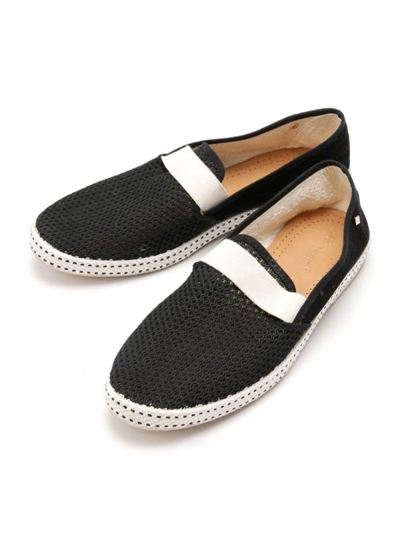別注classic Cエラスティック帆布スリッポン Rivieras ナノユニヴァース シューズ すべすべ 黒色 白色 貨物輸送無料 Rakuten Fashion Nano Universe メンズ シューズ ナノユニバース Rivieras Pasadenasportsnow Com