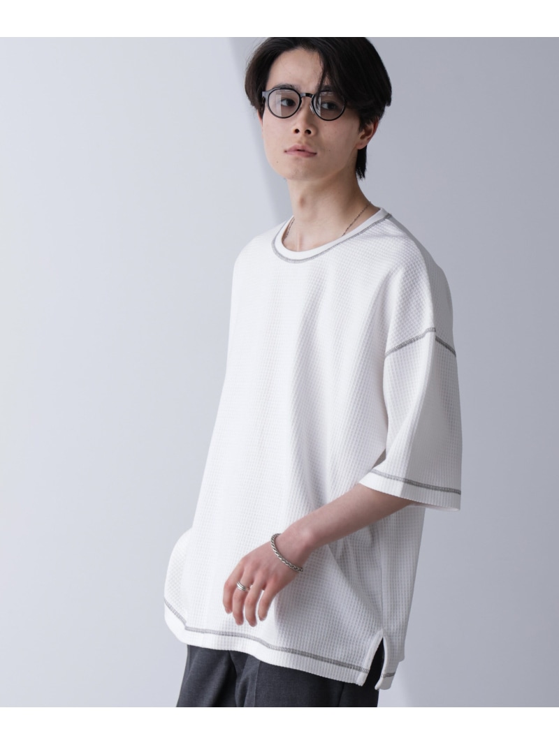NANOFINE強撚コットンワイドTシャツ