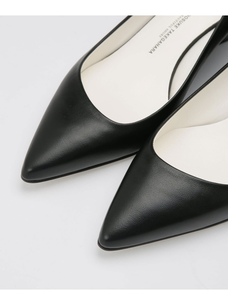 Middle Pointed ナノユニバース Shoes Beautiful Monochrome