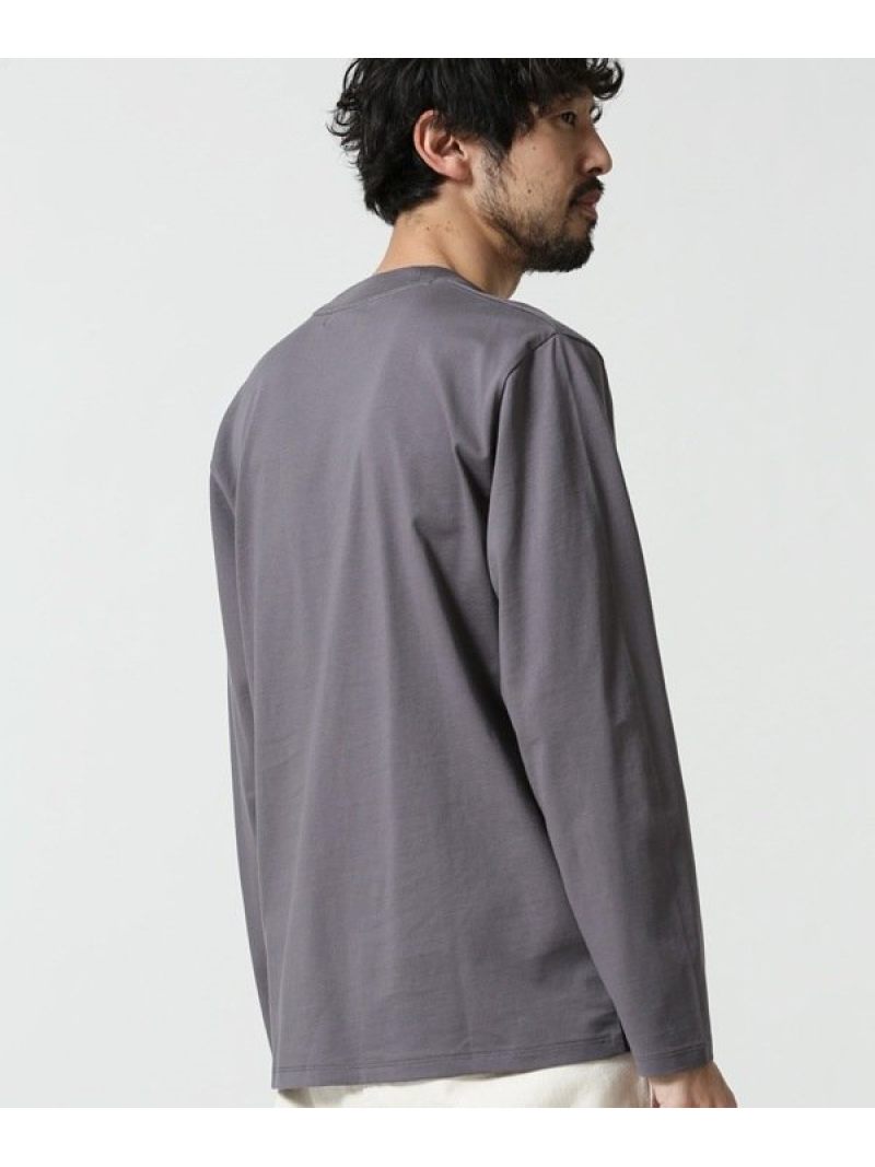 ジャケtロングスリーブ Nano ナノユニバース Universe カットソー ジャケtロングスリーブ Nano ナノユニバース Universe カットソー