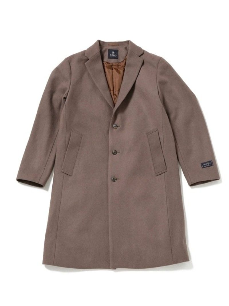 メルトンチェスターコート Nano Universe コート ナノユニバース ジャケット