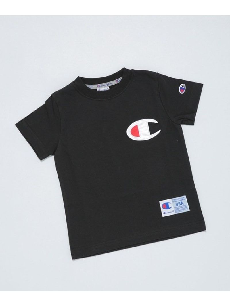 楽天市場 Sale 20 Off ロゴtシャツ Champion ナノユニバース カットソー キッズカットソー ブラック グレー ホワイト Rba E Rakuten Fashion Nano Universe