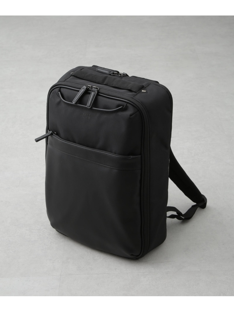 【SALE／10%OFF】ECOPET(R) マルチポケットバックパック NANO universe ナノユニバース バッグ その他のバッグ ブラック ネイビー【RBA_E】【送料無料】[ Fashion]