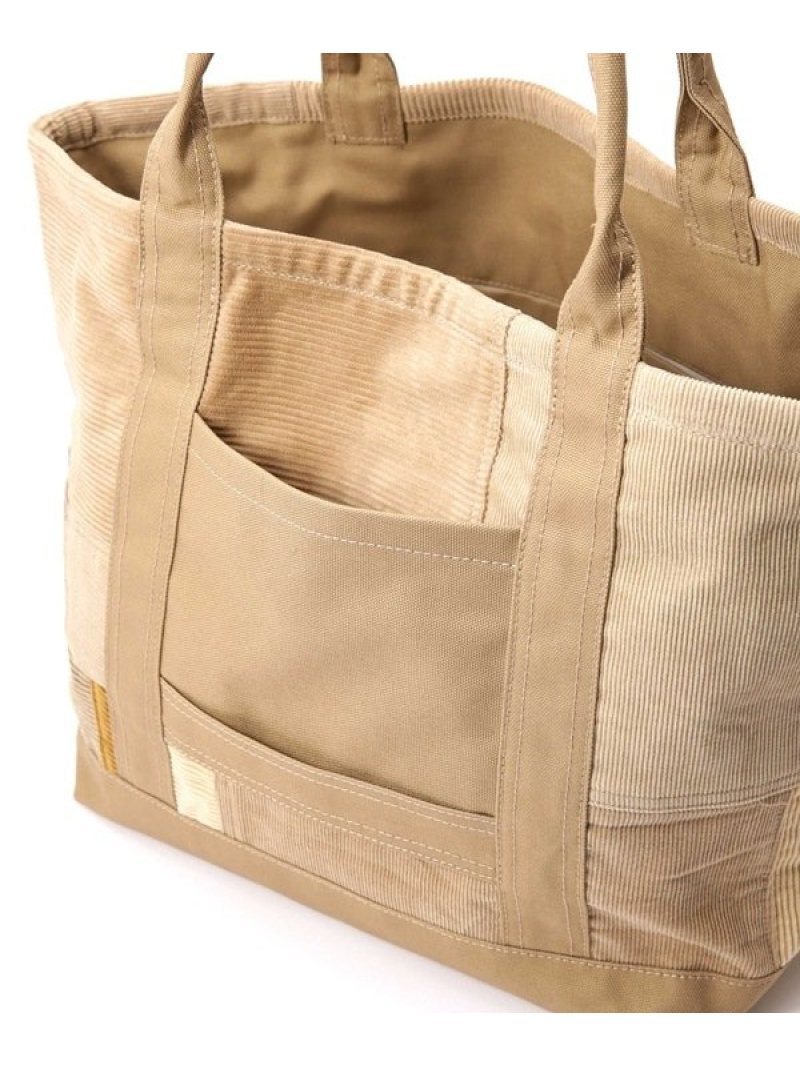 Tote M Upcycled ナノユニバース Hobo Corduroy