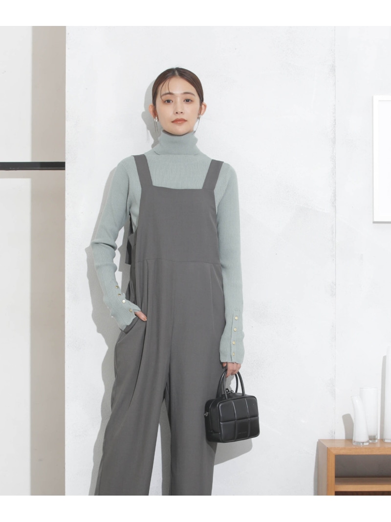 【楽天市場】【SALE／40OFF】サロペットパンツ NANO universe ナノユニバース ワンピース・ドレス ワンピース グレー