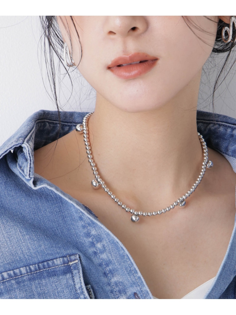 PHILIPPE AUDIBERT/Perry necklace NANO universe ナノユニバース アクセサリー・腕時計 ネックレス シルバー【送料無料】[ Fashion]