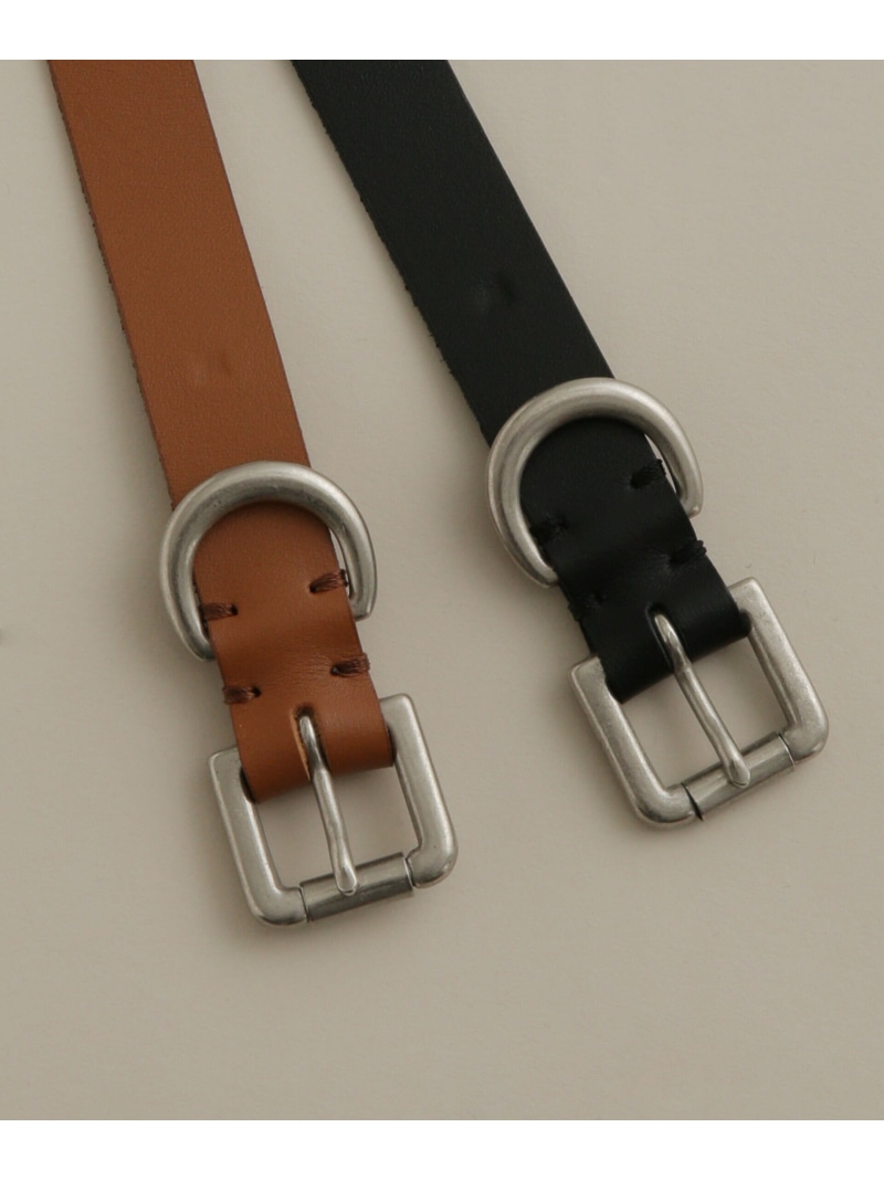 D Ring Belt ファッショングッズ Hobo Leather ナノユニバース Cow