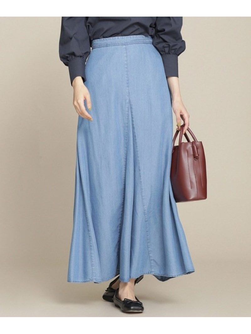 Circle Denim Universe Nano フレアスカート ナノユニバース スカート