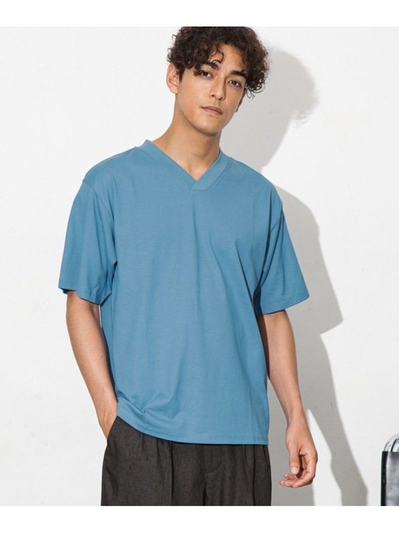 Anti Soaked(R) 汗染み防止VネックTシャツ