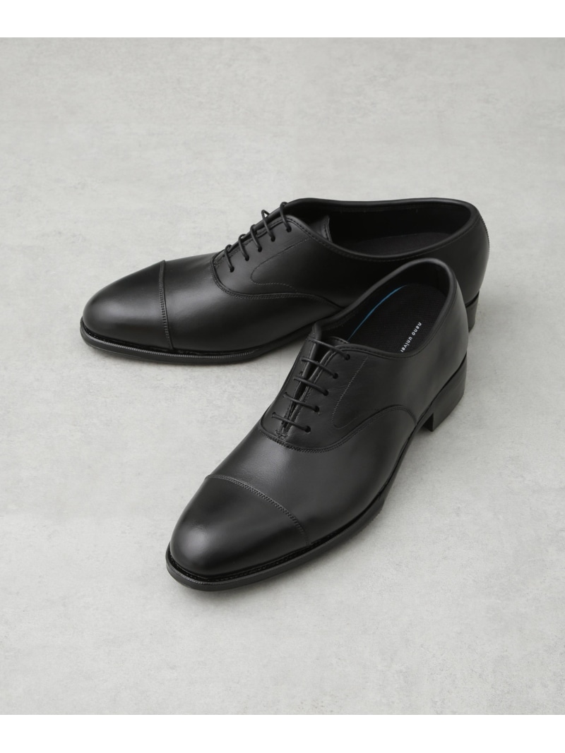 「Rain Comfort Shoes」ストレートチップドレスシューズ NANO universe ナノユニバース シューズ・靴 その他のシューズ・靴 ブラック【送料無料】[ Fashion] 11,138円
