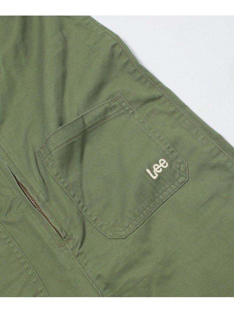 フロントジップ オーバーオール ナノユニバース Lee