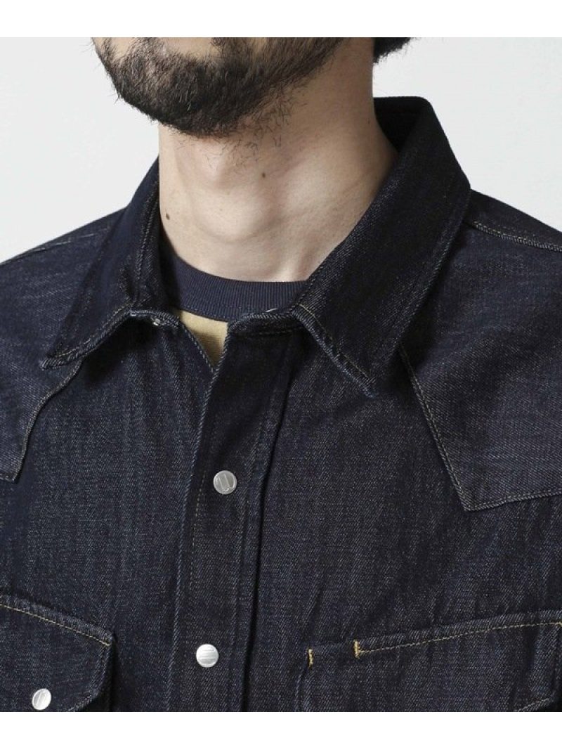 別注 27mw ブラウス Wrangler ナノユニバース シャツ