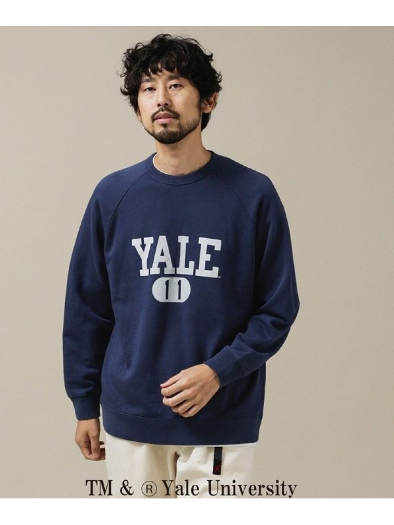 カレッジロゴフェード加工スウェット Nano ナノユニバース Universe カレッジロゴフェード加工スウェット Nano ナノユニバース Universe