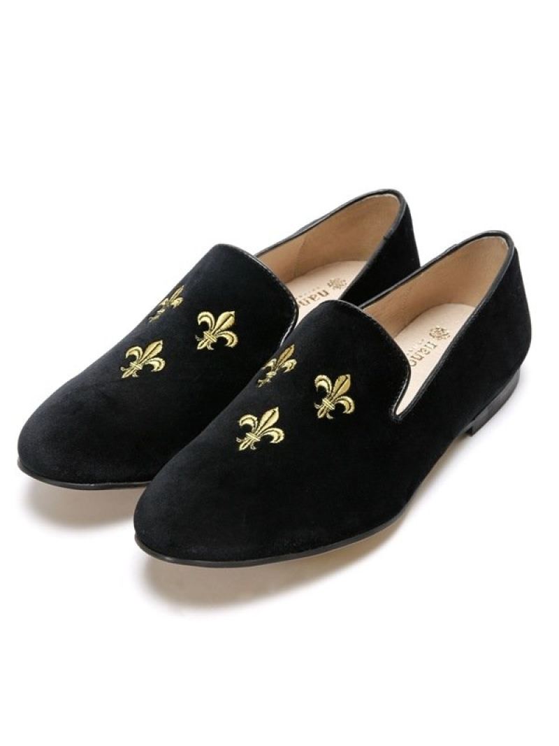 別注 Embroidry ナノユニバース Slip Shoes On Caminando