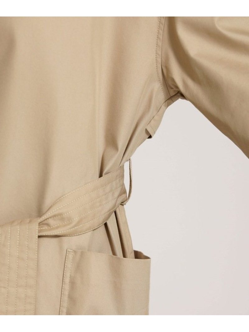 トゥルーコットン ワイドスリーブノーカラーコート Universe Nano ナノユニバース トゥルーコットン ワイドスリーブノーカラーコート Universe Nano ナノユニバース