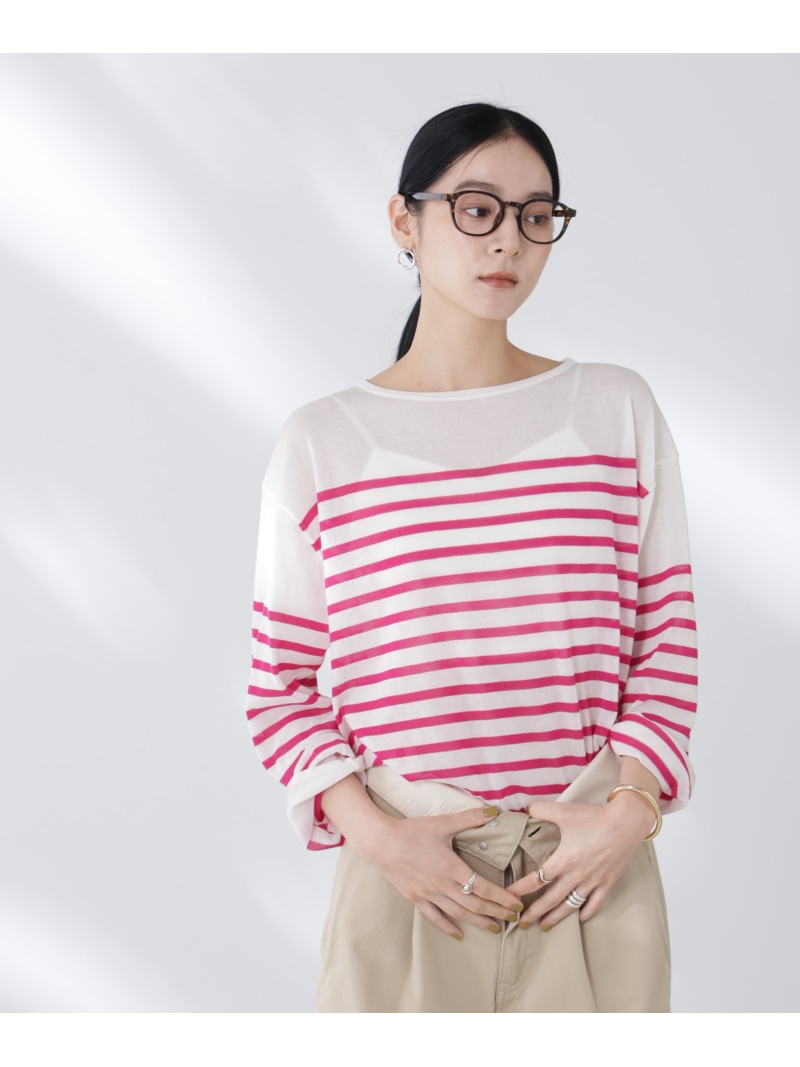 楽天市場】【SALE／60%OFF】グラデーションワイドボーダーニット NANO 