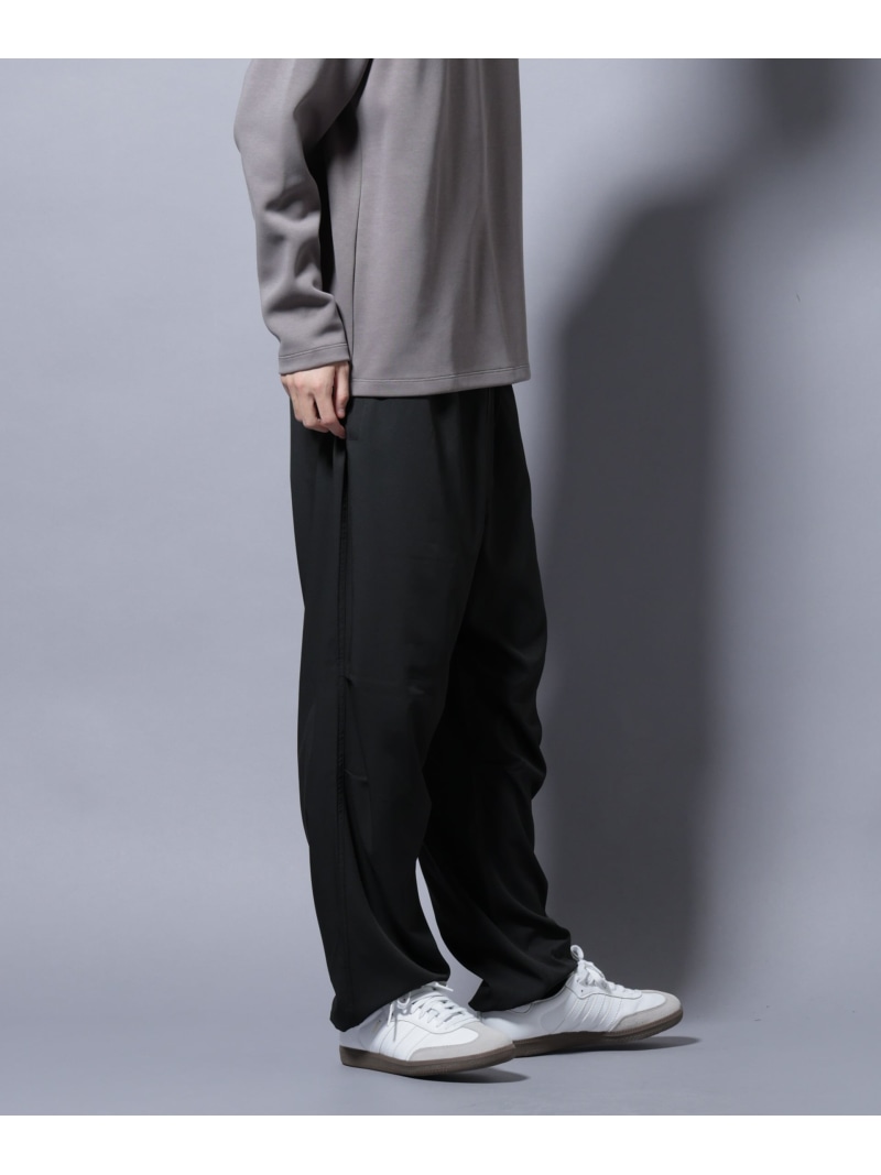 【SALE／40%OFF】「NJ/CLUB」ワンポイントロゴトラックパンツ NANO universe ナノユニバース パンツ その他のパンツ ネイビー ブラック【RBA_E】【送料無料】[ Fashion]