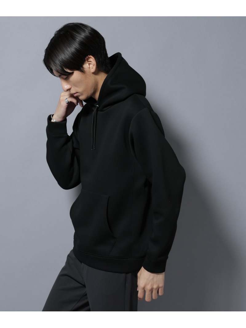 【SALE／20%OFF】パネルダンボールフーディー 長袖(セットアップ可) NANO universe ナノユニバース トップス カットソー・Tシャツ グレー ブラック ホワイト【RBA_E】【送料無料】[ Fashion]