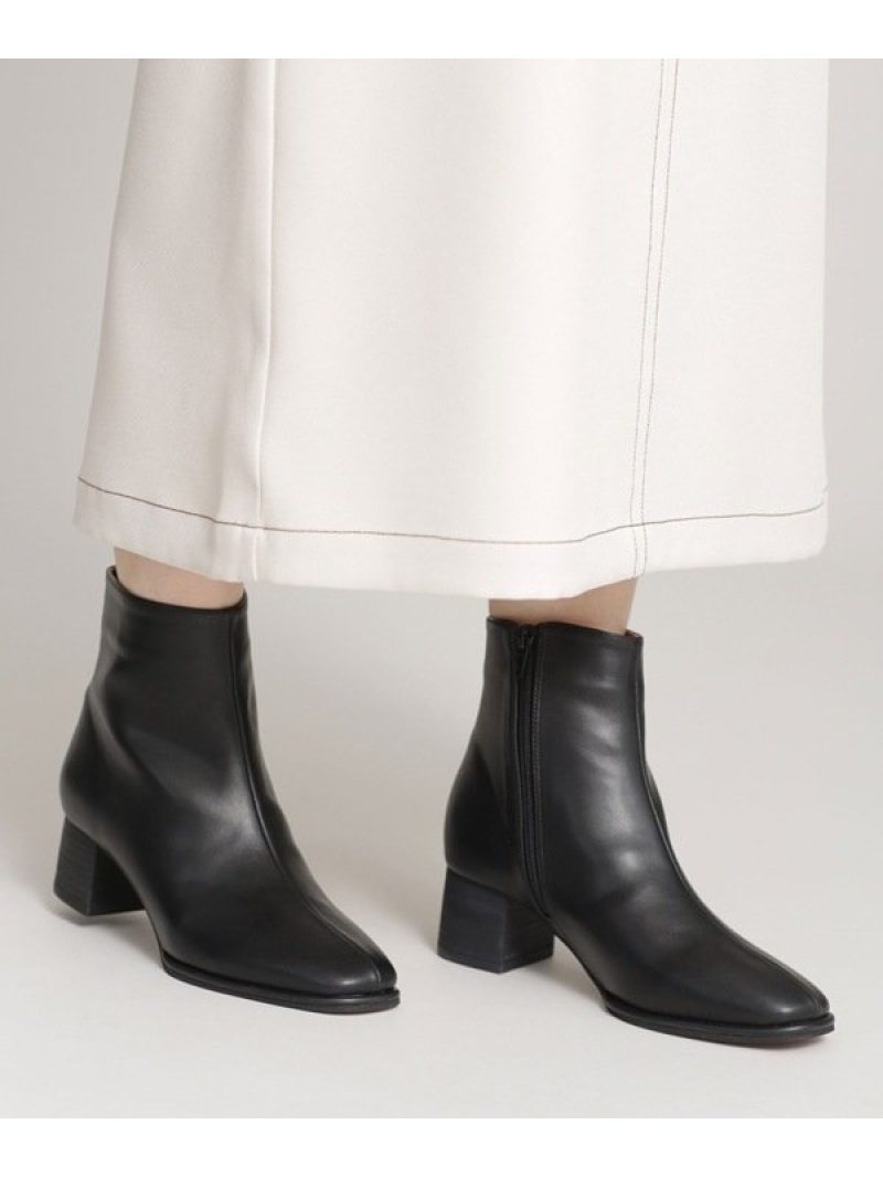 楽天市場 Sale 30 Off ラウンドショートブーツ Nano Universe ナノユニバース シューズ ロングブーツ ブラック グレー ブラウン Rba E 送料無料 Rakuten Fashion Nano Universe