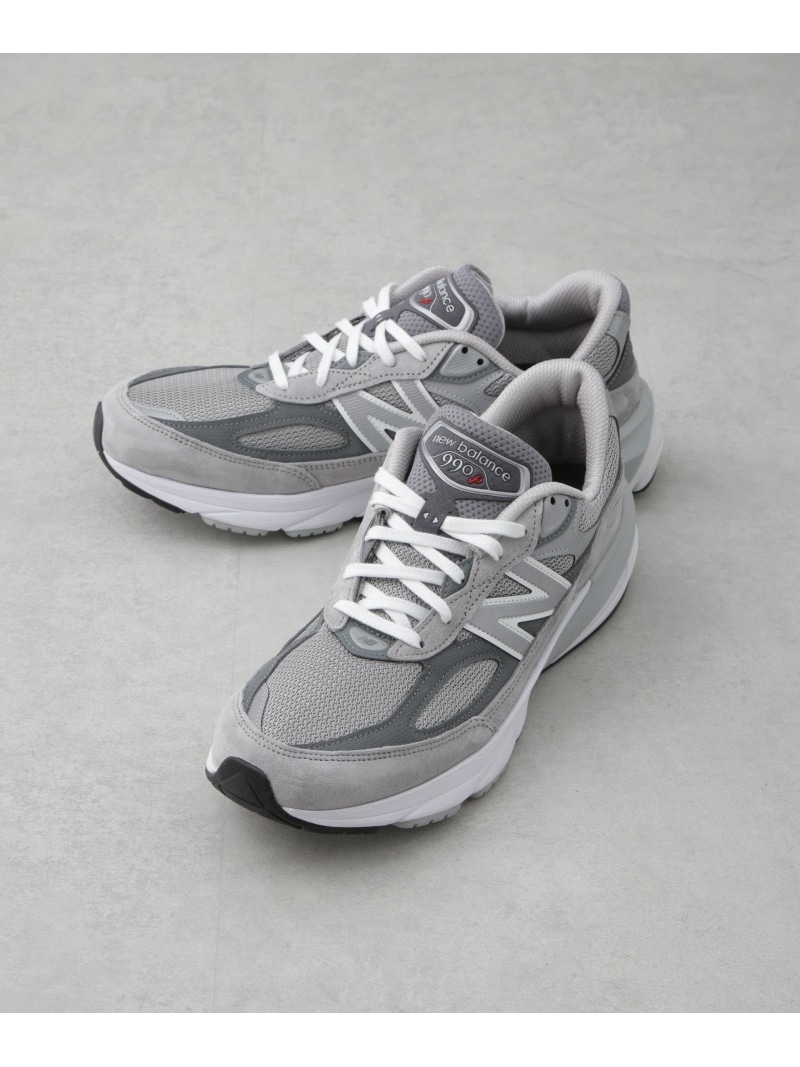 new balance/M990v6 NANO universe ナノ全ての存在 シューズ・靴 スニーカー 薄墨色【貨物輸送無料】[ Fashion]