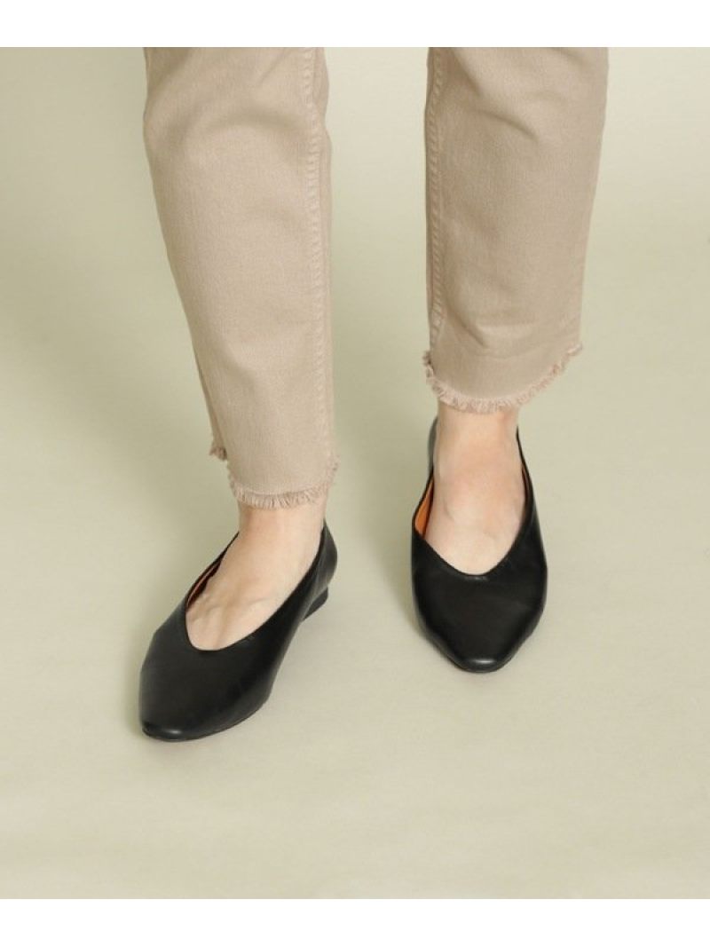 アーモンドフラットシューズ Nano ナノユニバース Universe