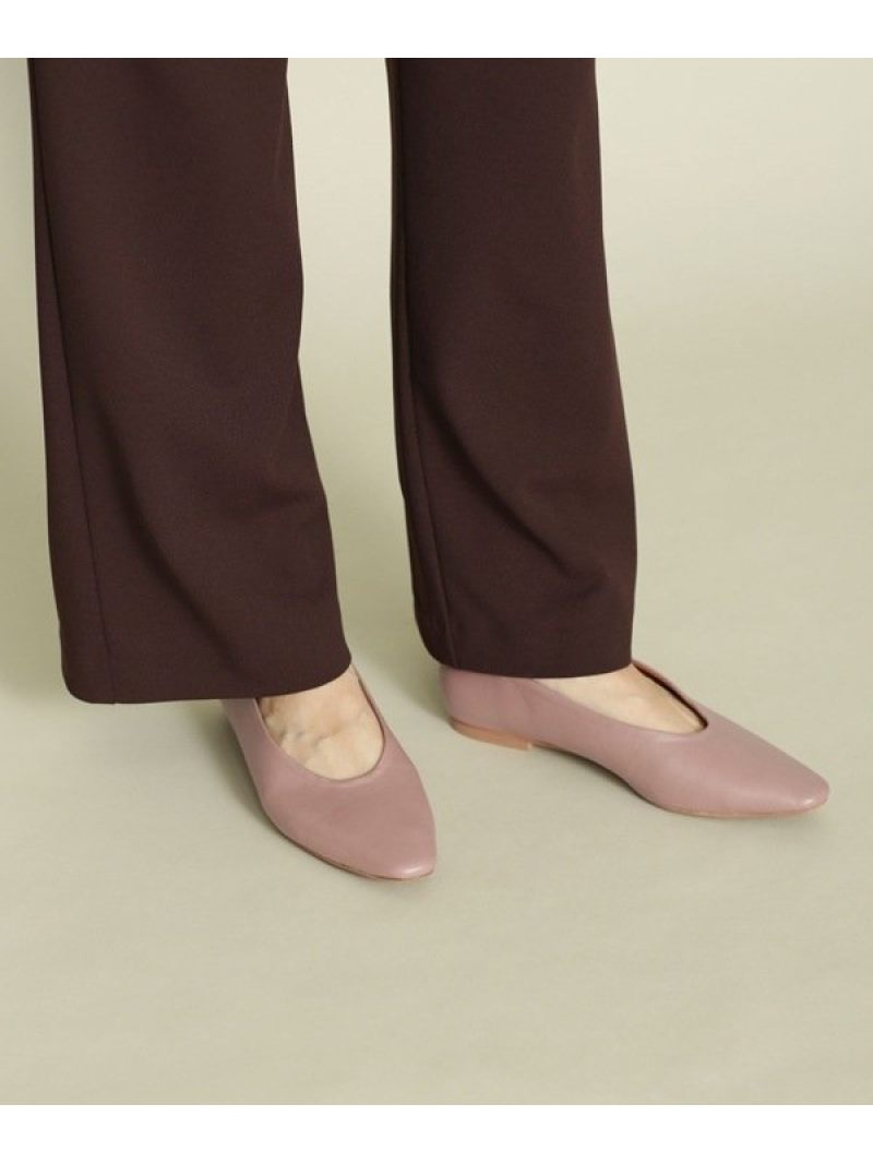 アーモンドフラットシューズ Nano Universe ナノユニバース