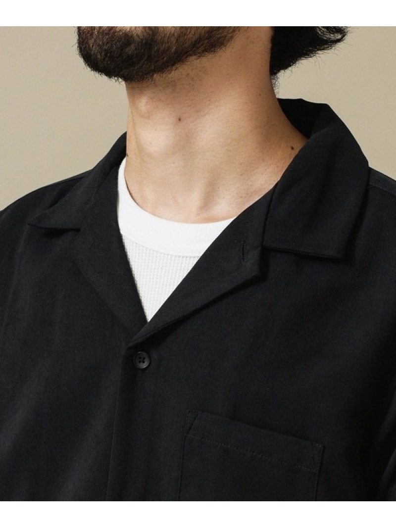 微起毛オープンカラーシャツ 長袖 Nano ナノユニバース シャツ Universe ブラウス 微起毛オープンカラーシャツ 長袖 Nano ナノユニバース シャツ Universe ブラウス