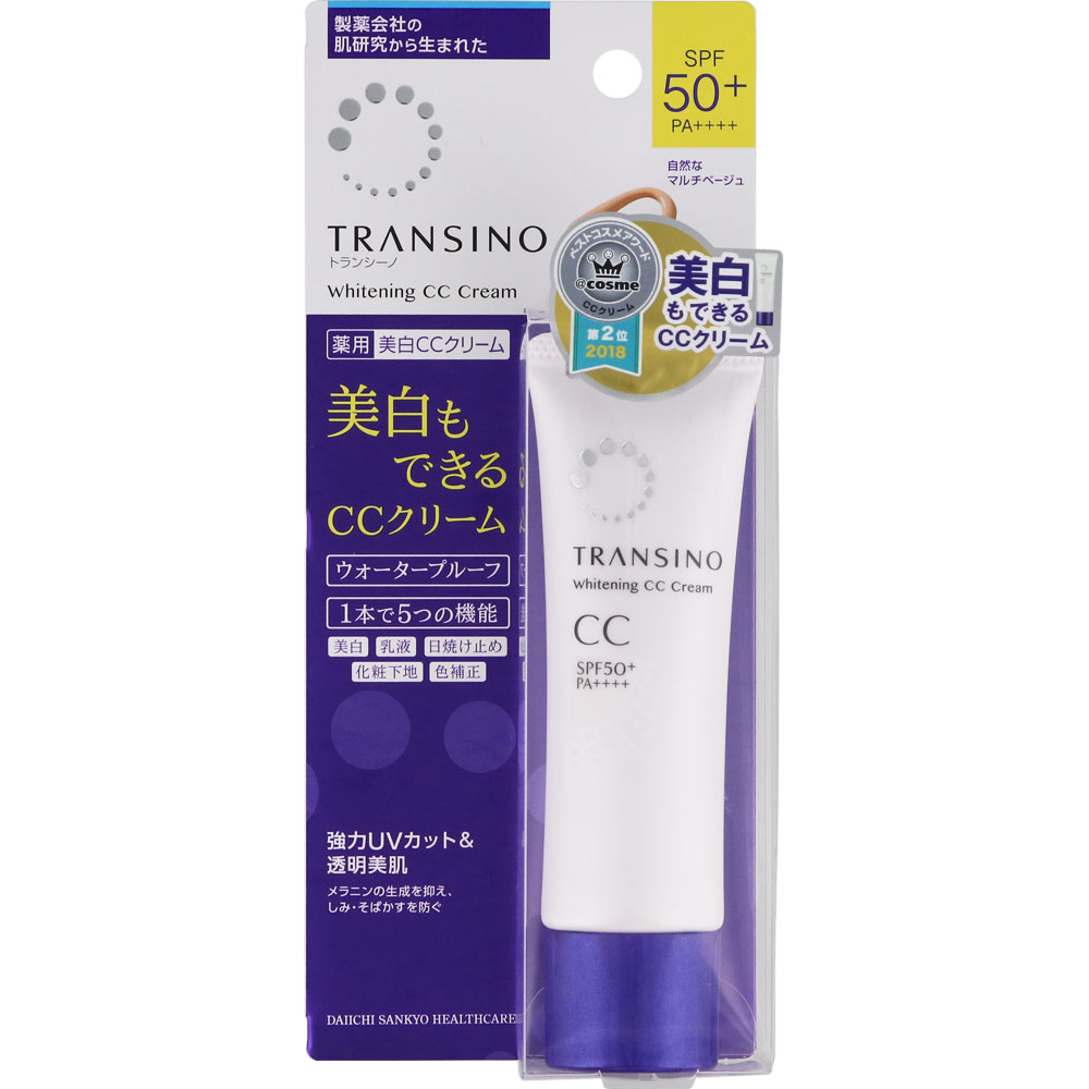 楽天市場 トランシーノ薬用ホワイトニングｃｃクリーム 自然なマルチベージュ 30g なの花ドラッグ 楽天市場店