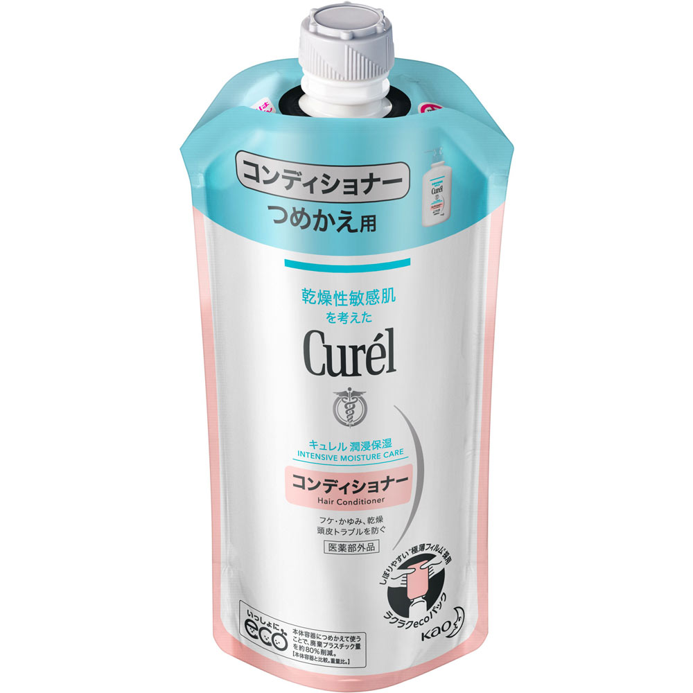 楽天市場】《お買い得3個セット》キュレル コンディショナー つめかえ用 340mL×3個セット【お買い得商品】 : なの花ドラッグ 楽天市場店