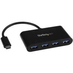 StarTech.com USBハブ/USB 3.0/USB-C - 4x USB-A/バスパワー/TB3互換/BK(HB30C4AB) 目安在庫\u003d△