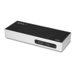 StarTech.com USB 3.0 ドッキングステーションデュアルモニターDHMI \u0026 DVI/VGA相応う(DK30ADD) 準拠集団店卸し資産\u003d△