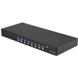 StarTech.com 1U仕合わせマウント相応う 8界面 シングルVGA相応うUSB繋ぎ合わせるKVM取り替えっこ(SV831DUSBUK) 引き合い店卸し資産\u003d△