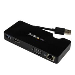 StarTech.com ノートパソコン用ドッキングステーション(USB3SMDOCKHV) 取り寄せ商品｜ナノズ　店
