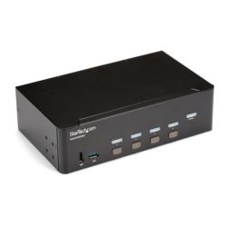 StarTech.com KVM取り替えっこ/4界面/2画面/HDMI/4K30サイクル/USB 3.0こしき/AUX(SV431DHD4KU) 引き合い店卸し資産\u003d△