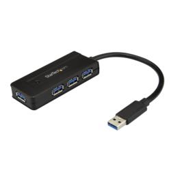 StarTech.com USBハブ/USB 3.0/USB-A - 4x USB-A/ACアダプター付属/ブラック(ST4300MINI) 目安在庫\u003d△