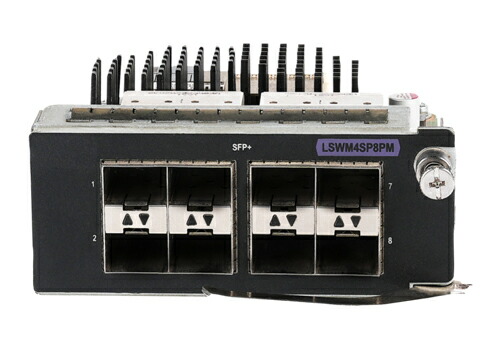 日本ヒューレット・パッカード HPE NW CW 5XX0HI 8SFP+ Mod(S6C30A) 取り寄せ商品
