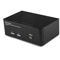 StarTech.com KVM取り替えっこ/2界面/2画面/DP/2560x1600/USB 2.0 こしき/AUX(SV231DPDDUA) 引き合い店卸し資産\u003d△