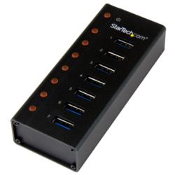 StarTech.com USBハブ/USB 3.0/USB-A - 7x USB-A/ACアダプター/壁面設置対応(ST7300U3M) 目安在庫=△|ナノズ 店