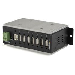 StarTech.com USBこしき/USB 2.0/USB-A - 7x USB-A/実業用金属元素筐体/DIN・壁面(HB20A7AME) 取り寄せ商いもの