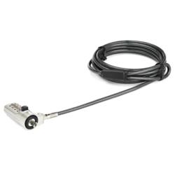 ＳｔａｒＴｅｃｈ．ｃｏｍ ノートPC用ロック／スチールワイヤー／2m／4桁ダイヤル錠／Wedge(LTLOCKNBL) 目安在庫\u003d△