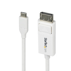 ＳｔａｒＴｅｃｈ．ｃｏｍ ディスプレイ変換ケーブル/USB-C - DP/2m/4K60Hz/双方向/WT(CDP2DP2MBW) 目安在庫\u003d△