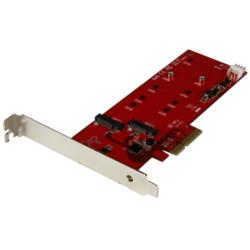 StarTech.com PCI Expressカード/x4/2x M.2 SATA SSD/B-Key/SATA/NGFF(PEX2M2) 目安在庫\u003d△