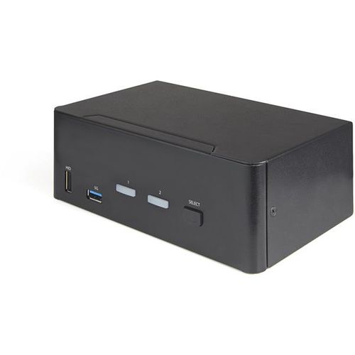 ＳｔａｒＴｅｃｈ．ｃｏｍ KVMスイッチ/2ポート/2画面/HDMI 2.0/4K60Hz/USB 3.0 ハブ/AUX(SV231DHU34K6) 目安在庫\u003d△