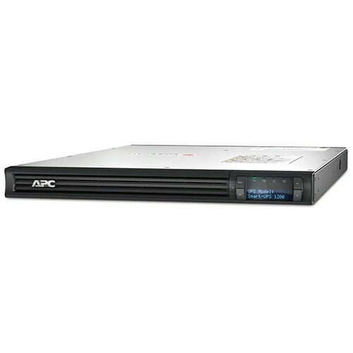 シュナイダーエレクトリック APC Smart-UPS 1200VA RM 1U LCD 100V(SMT1K2RJ1U) 準拠集団店卸し資産\u003d○