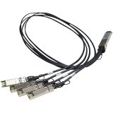 日本ヒューレット・パッカード HPE NW CW X240 QSFP+ 4x10G SFP+ 1m DAC(JG329A) 取り寄せ商いもの