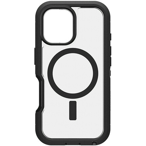 オッターボックス iPhone 16用ケース Defender XT MagSafe ダークサイド(クリア/ブラック) 1個(77-96056) 取り寄せ商品