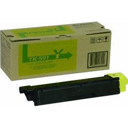 京セラ トナー(イエロー)A4判 約5000ページ印字相当 TK-591Y 取り寄せ商品｜ナノズ　店