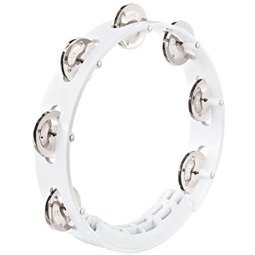 MEINL マイネル 1 row tour tambourine stainless steel jingles 8インチ(HTT8WH) 取り寄せ商品
