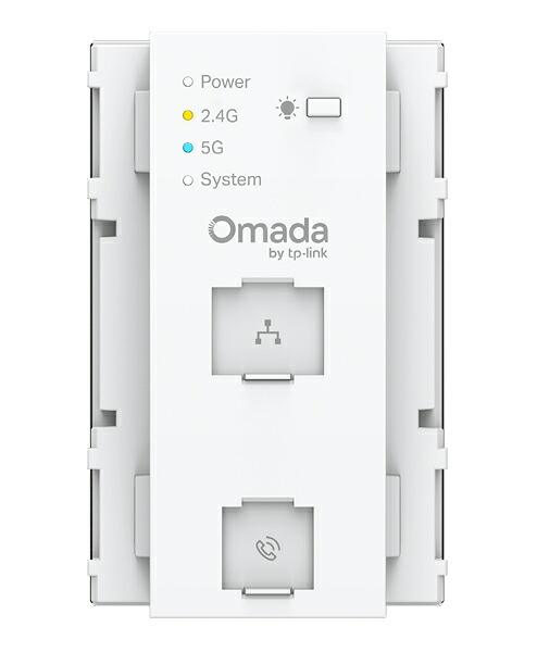 ティーピーリンク AX1800 コンセント埋め込み型Wi-Fi 6アクセスポイント(EAP615-WE(JP) V2) 目安在庫=△｜ナノズ　店